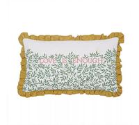 Morris & Co Love Is Enough Evergreen & Coral 50X30cm Cushion
