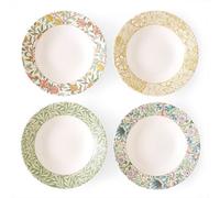 Morris & Co Mixed Set of 4 26cm Bisto Pasta Bowls