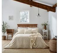 Morris & Co PURE ACORN JACQUARD DUVET COVER LINEN, Cream