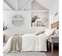 Morris & Co Pure Bachelors Button Duvet Cover King Size White