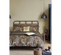 Morris & Co Pure Cotton Morris & Co Seaweed Bedding Set Black Mix