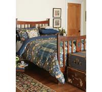 Morris & Co Pure Cotton Strawberry Thief Bedding Set Indigo Mix