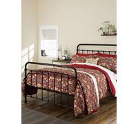 Morris & Co Pure Cotton Strawberry Thief Bedding Set Red Mix