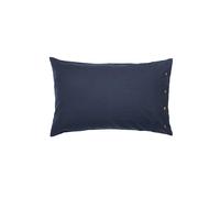 'Pure Linen Cotton' Standard Pillowcase Morris & Co Blue Standard Pillow Case