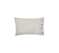 Morris & Co 'Pure Linen Cotton' Standard Pillowcase in Silver | Size: Standard Pillow Case Morris & Co Silver Standard Pillow Case