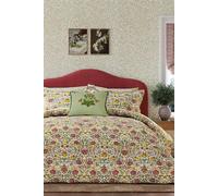 'Rose' Cotton Duvet Cover Set Morris & Co Multi Double