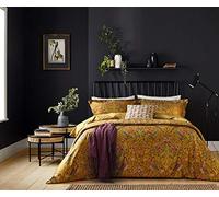 'Seasons By May' Cotton Percale Duvet Cover Set Morris & Co Mustard Double