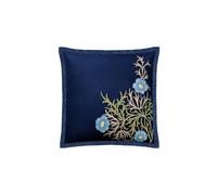 Morris & Co Seaweed Cobalt & Thyme Cushion - COB/THYM
