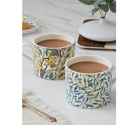 Morris & Co Set Of 2 Mugs - Daffodil And Willow Bough Print
