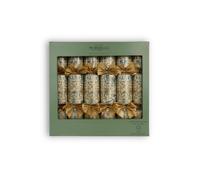 Morris & Co Set of 6 Lodden Gold 13" Premium Christmas crackers
