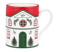 Spode Christmas Tree Village Red Mug