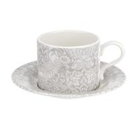 Morris & Co Strawberry Thief 10oz Teacup and Saucer