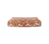 Morris & Co Strawberry Thief Burgundy Medium Dog Mattress