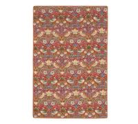 Morris & Co Strawberry Thief Burgundy Pet Blanket