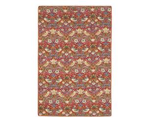 Morris & Co Strawberry Thief Burgundy Pet Blanket