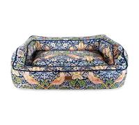 Morris & Co Strawberry Thief Dark Blue Large Dog Sofa