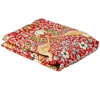 Morris & Co Strawberry Thief Duvet Cover, Crimson, Double