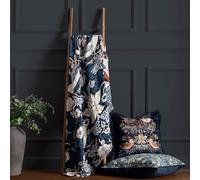 Morris & Co. Strawberry Thief Throw Blanket 130cm x 170cm