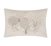 Morris & Co The Brook Embroidered Velvet Cushion Cover