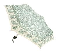 Morris & Co Tiny by Fulton - Lightweight Folding Umbrella - Bellflower Indigo Sage