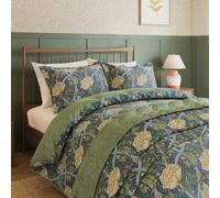 Morris & Co Windrush Super Kingsize Duvet Cover SET, Blue