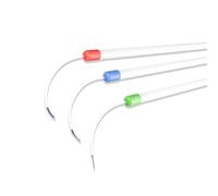 Morris Coloured LED Ceiling Lights T8 Tube IP65 Kitchen Bedroom Living Room Indoor Outdoor Lighting Fixtures Fluorescent Replacement - 2ft Blue
