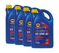 Morris Cst 10W 40 Semi-Synthetic Engine Oil 10W-40 Api Sn/cf Acea A3/b4 4X5L