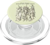 Morris Dancers Drinkers With A Dance Problem Medieval Art PopSockets PopGrip for MagSafe