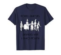 Morris Dancers Drinkers With A Dance Problem Vintage Art T-Shirt