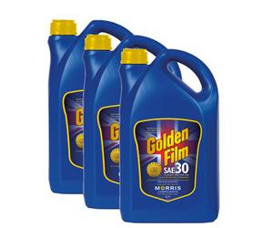 Morris Golden Film Sae 30 Classic Motor Oil Vw Type 1 Type 2 Air Cooled 3X5L