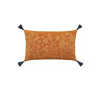 William Morris Honeysuckle & Tulip Cushion 50cm x 30cm, Saffron