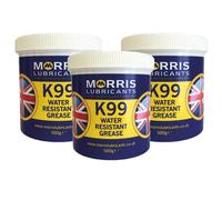 Morris K99 Water Resistant Marine Boat Grease Waterproof Glands, Bearings 3X500G