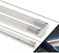 Morris LED T8 Tube Fluorescent Light Batten Fitting Single OR Double 2FT,3FT,4FT,5FT,6FT (4500k White, 5FT Single Tube)