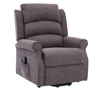 Morris Living The Perth - Dual Motor Riser Recliner Mobility Chair In Lisbon Grey Fabric