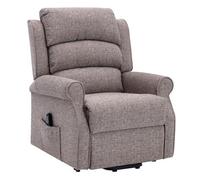 Morris Living The Perth - Dual Motor Riser Recliner Mobility Chair In Lisbon Mocha Fabric