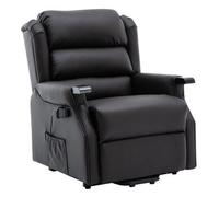 Morris Living The Warminster Dual Motor Riser Recliner Mobility Chair In Brown Leather