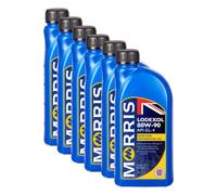 Morris Lodexol 80W-90 Mineral Gear Oil Api Gl-4 Man 341 E-1 Z-2 Mb 235.1 6X1L