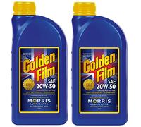 Morris Lubricants Golden Film SAE 20W50 Classic Motor Oil, 2 Litres