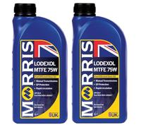 Morris Lubricants Lodexol MTFE 75W GL4 Fuel Efficient Automotive Gear Oil, 2 Litres