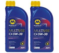 Morris Lubricants Multivis ADT C4 5W-30 Fully Synthetic Engine Oil, 2 Litres