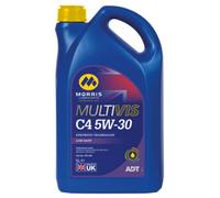 Morris Lubricants Multivis ADT C4 5W-30 Fully Synthetic Engine Oil, 5 Litres
