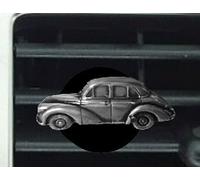 Morris Minor 4 Door Saloon Late Model ref167 pewter effect design Air Freshener Vent Clip Kit Decoration Car van truck Mini Bus