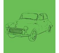 Morris Minor Greeting Card- Retro Motor Company