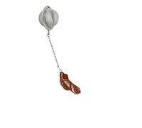 Morris Minor Low Light ref166 COPPER EFFECT design Tea Leaf Infuser Stainless Steel Sphere Strainer