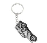 Morris Minor Traveler 3D SPLIT RING keyring great pewter effect keyring ref161