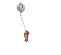 Morris Minor Traveler ref161 COPPER EFFECT design Tea Leaf Infuser Stainless Steel Sphere Strainer