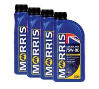 Morris Mtf 75W-80 Manual Transmission Fluid Miniral Gear Oil Api Gl4 4X1L
