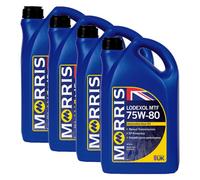 Morris Mtf 75W-80 Manual Transmission Fluid Miniral Gear Oil Api Gl4 4X5L