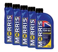 Morris Mtf 75W-80 Manual Transmission Fluid Miniral Gear Oil Api Gl4 5X1L