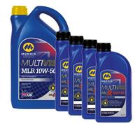 Morris Multivis Mlr 10W-50 Fuly Synthetic Racing Engine Oil Api Sn / Cf 9L
